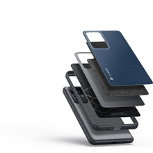 Заредете изображение във визуализатора на галерията – Dux Ducis Fino case for Xiaomi 12T Pro / Xiaomi 12T cover with silicone frame blue
