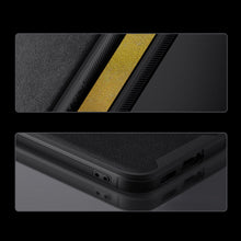 Заредете изображение във визуализатора на галерията – Nillkin CamShield Leather S Case for Samsung Galaxy S23+ cover with camera cover black
