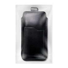 Заредете изображение във визуализатора на галерията – ROYAL - Leather universal blet pocket / black - Size XL - IPHONE 11 / 12 / 13 / SAMSUNG S7 EDGE

