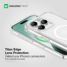 Заредете изображение във визуализатора на галерията – Amazing Thing Titan Edge Mag Case IP156.7PTEMCL for Iphone 15 Pro Max transparent
