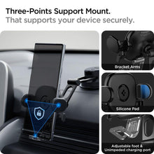 Заредете изображение във визуализатора на галерията – Spigen UTS35 ONETAP UNIVERSAL DASHBOARD CAR MOUNT BLACK
