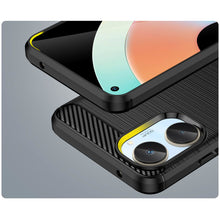 Заредете изображение във визуализатора на галерията – Carbon Case case for Realme 10 flexible silicone carbon cover black
