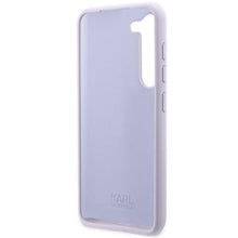 Заредете изображение във визуализатора на галерията – Karl Lagerfeld KLHCS23MSNIKBCU S23+ S916 hardcase purple/purple Silicone Ikonik
