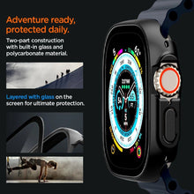 Заредете изображение във визуализатора на галерията – SPIGEN THIN FIT 360 APPLE WATCH ULTRA (49 MM) BLACK
