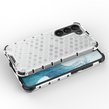 Заредете изображение във визуализатора на галерията – Honeycomb case for Samsung Galaxy S23 armored hybrid cover blue
