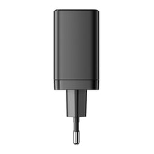 Заредете изображение във визуализатора на галерията – Joyroom JR-TCF09 fast charger 2x USB-C 40W - black
