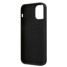 Заредете изображение във визуализатора на галерията – Etui BMW BMHCP12SMSILBK iPhone 12 mini 5,4" czarny/black hardcase Silicone M Collection
