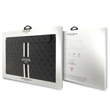 Заредете изображение във визуализатора на галерията – Guess case GUCS16P4RPSK 16" black/black 4G Printed Stripes

