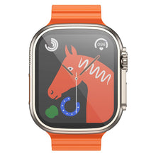 Заредете изображение във визуализатора на галерията – HOCO smartwatch Y12 Ultra smart sports watch (call version) tutanium gold
