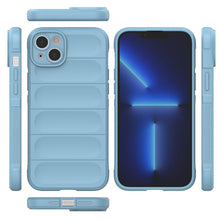 Заредете изображение във визуализатора на галерията – Magic Shield Case case for iPhone 14 Plus flexible armored case light blue
