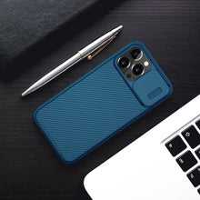 Заредете изображение във визуализатора на галерията – Nillkin CamShield Pro Magnetic Case for Iphone 13 Pro black
