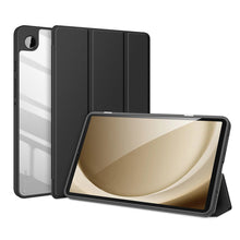 Заредете изображение във визуализатора на галерията – Dux Ducis Toby case with flip stand for Samsung Galaxy Tab A9 8.7'' - black
