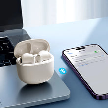 Заредете изображение във визуализатора на галерията – TWS Joyroom Funpods Series JR-FB1 Bluetooth 5.3 wireless headphones - beige
