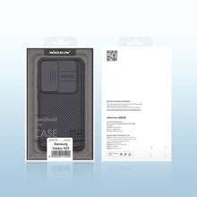 Заредете изображение във визуализатора на галерията – Nillkin CamShield Pro Case for Samsung Galaxy S23 cover with camera cover blue
