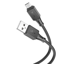 Заредете изображение във визуализатора на галерията – HOCO cable USB to Micro 2,4A Assistant X101 black (30pcs/box)
