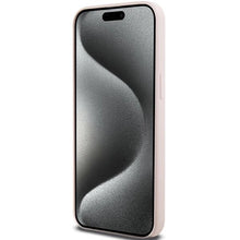 Заредете изображение във визуализатора на галерията – Karl Lagerfeld Silicone Karl Script case for iPhone 15 Pro Max - pink
