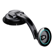 Заредете изображение във визуализатора на галерията – Joyroom magnetic car phone holder for cockpit, dashboard black (JR-ZS366)
