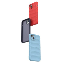 Заредете изображение във визуализатора на галерията – Magic Shield Case case for iPhone 14 Plus flexible armored dark blue cover
