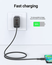 Заредете изображение във визуализатора на галерията – Acefast cable usb a to type c 3a c2-04 silicone silicone 1,2m black
