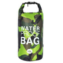 Заредете изображение във визуализатора на галерията – Waterproof Dry Bag Type 1 10L green camouflage
