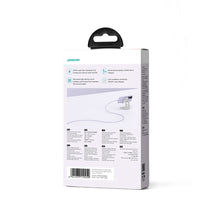 Заредете изображение във визуализатора на галерията – Joyroom Multi-Color Series SA34-AC6 USB-A / USB-C Cable 100W Fast Transfer 1m - Purple
