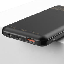 Заредете изображение във визуализатора на галерията – Remax Platinum Core powerbank QC3.0 + PD fast charge 10000mAh black (RPP-151-black)
