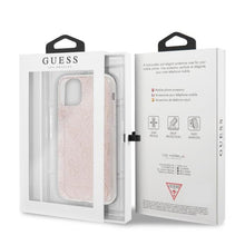 Заредете изображение във визуализатора на галерията – Guess GUHCN65PCU4GLPI iPhone 11 Pro Max różowy/pink hard case 4G Glitter
