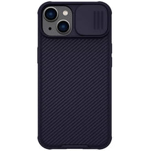 Заредете изображение във визуализатора на галерията – Nillkin CamShield Pro PC+TPU Case for Iphone 14/13 purple
