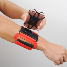 Заредете изображение във визуализатора на галерията – Universal Running Forearm Armband for 6" Smartphones black
