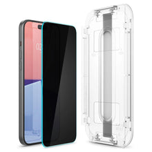 Заредете изображение във визуализатора на галерията – TEMPERED GLASS Spigen GLAS.TR "EZ FIT" 2-PACK IPHONE 15 PLUS PRIVACY

