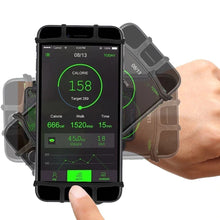 Заредете изображение във визуализатора на галерията – Universal Running Forearm Armband for 6" Smartphones black
