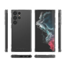 Заредете изображение във визуализатора на галерията – Wozinsky Anti Shock Case for Samsung Galaxy S23 Ultra Armor Case Transparent
