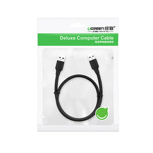 Заредете изображение във визуализатора на галерията – Ugreen USB cable - USB 2.0 480Mb/s 3m black (US102)
