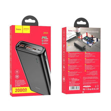 Заредете изображение във визуализатора на галерията – Hoco power bank 20 000mah pd22,5w + qc3.0 j80a black - TopMag
