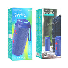 Заредете изображение във визуализатора на галерията – Borofone Portable Bluetooth Speaker BR24 Fashion blue
