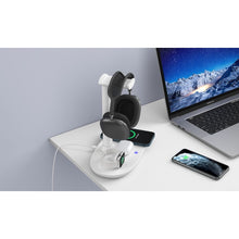 Заредете изображение във визуализатора на галерията – Wireless charger qi 4in1 15w b15a white
