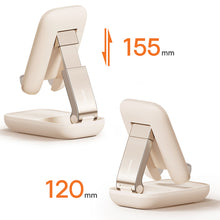 Заредете изображение във визуализатора на галерията – Baseus Seashell Series adjustable phone stand - white
