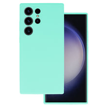 Заредете изображение във визуализатора на галерията – Silicone Lite Case for Samsung Galaxy S23 Ultra mint
