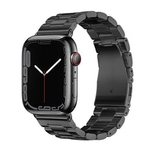 Заредете изображение във визуализатора на галерията – HOCO strap for Apple Watch 38/40/41mm Grand steel WA10 black
