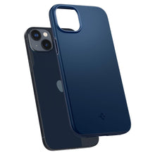 Заредете изображение във визуализатора на галерията – Spigen thin fit гръб заiphone 14 navy blue - TopMag
