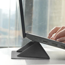 Заредете изображение във визуализатора на галерията – Nillkin Ascent adjustable laptop stand grey
