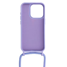 Заредете изображение във визуализатора на галерията – Strap Silicone Case for Iphone 12/12 Pro design 1 purple
