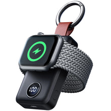 Заредете изображение във визуализатора на галерията – Joyroom wireless powerbank 2000mAh 3W for Apple Watch black (JR-WQW01)
