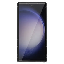 Заредете изображение във визуализатора на галерията – Nillkin CamShield Armor Pro Magnetic Case for Samsung Galaxy S23 Ultra Magnetic MagSafe Cover with Camera Cover Black
