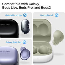 Заредете изображение във визуализатора на галерията – SPIGEN Urban Fit case for SAMSUNG Galaxy Buds 2 PRO / 2 / LIVE / PRO black
