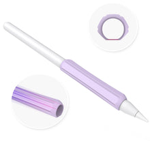 Заредете изображение във визуализатора на галерията – Stoyobe Silicone Holder silicone holder for Apple Pencil 1 / Apple Pencil 2 / Huawei M-Pencil pink
