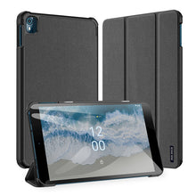 Заредете изображение във визуализатора на галерията – Dux Ducis Domo case for Nokia T10 smart cover stand black
