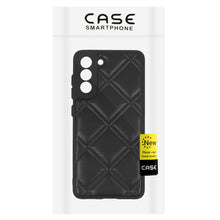 Заредете изображение във визуализатора на галерията – Leather 3D Case for Samsung Galaxy S21 FE design 3 black
