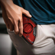 Заредете изображение във визуализатора на галерията – IBLSN Armorbox Mag Supcase case with MagSafe for Samsung Galaxy S24 Ultra - red
