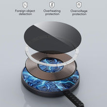 Заредете изображение във визуализатора на галерията – ESR HALOLOCK MINI MAGNETIC MAGSAFE WIRELESS CHARGER BLACK
